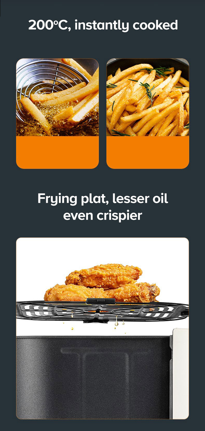 Airbot Air Fryer AF480 White 空氣炸鍋 Airbot Air Fryer AF480 White 空氣炸鍋